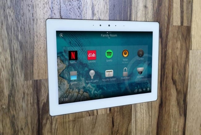 Wall-Smart "Solid surface mount" til Control4 C4-T4IW8