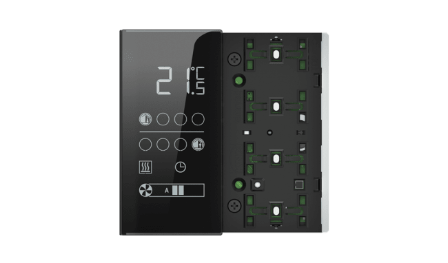 Ekinex EK-EQ2-TP-BG-NF, Room temperature controller EQ2