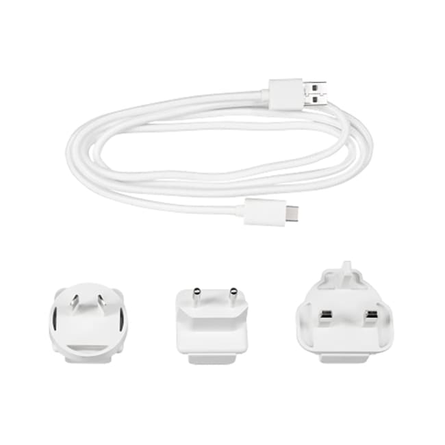 iPort LUXE USB Power Supply & USB-C Cable i hvit