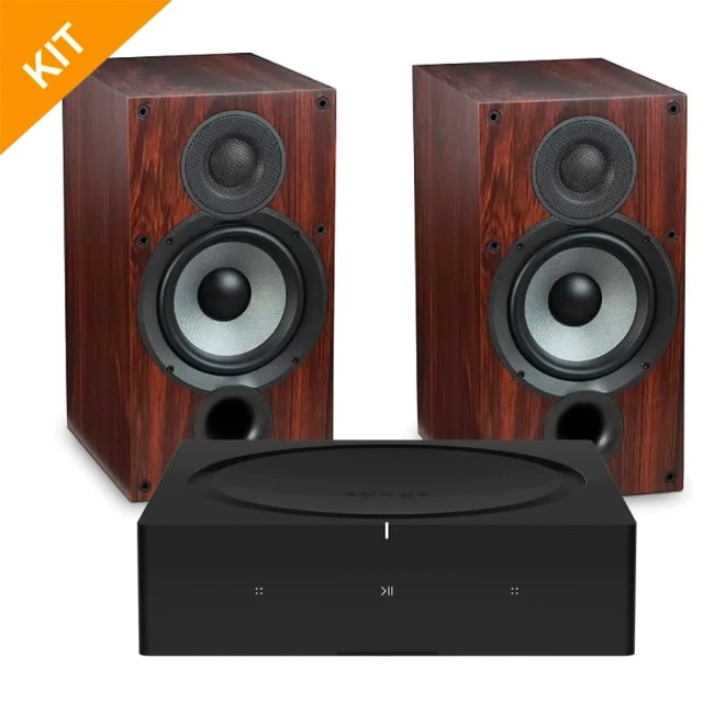 Sonos AMP + Elac DEBUT 2.0 B6.2 i walnut