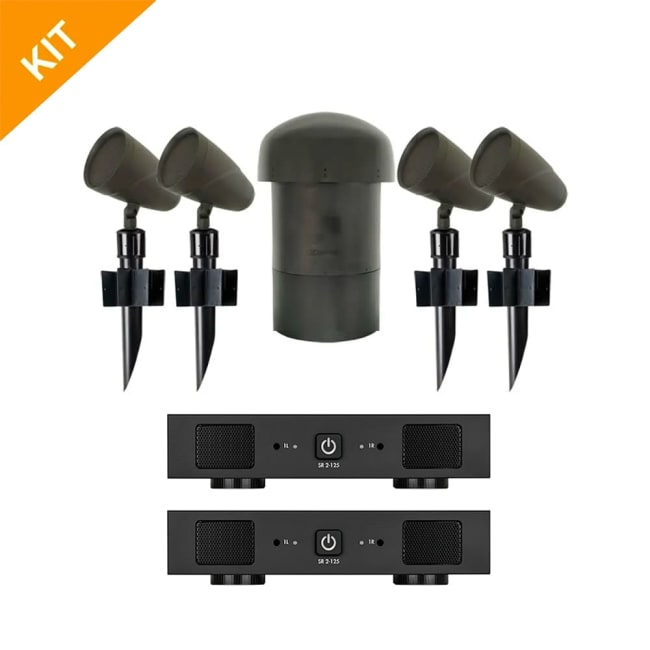 Sonance LS6T/LS12T SUB - 4.1 SYSTEM med 2 x SONAMP DSP 2-150 MKII