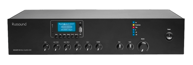Russound MIXAMP-60, Mixer Amplifier with MP3, FM tuner & Bluetooth