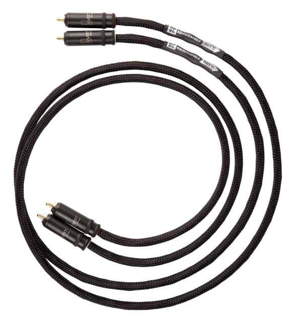 Kimber Kable "B-stock" HERO med WBT-0110Cu, 1.0m signalkabel, par *
