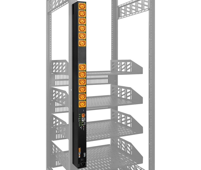 WattBox WB-800IVPS-IPVM-12, IP Vertical Power Strip & Conditioner | 12 Individually Controlled & Metered Outlets