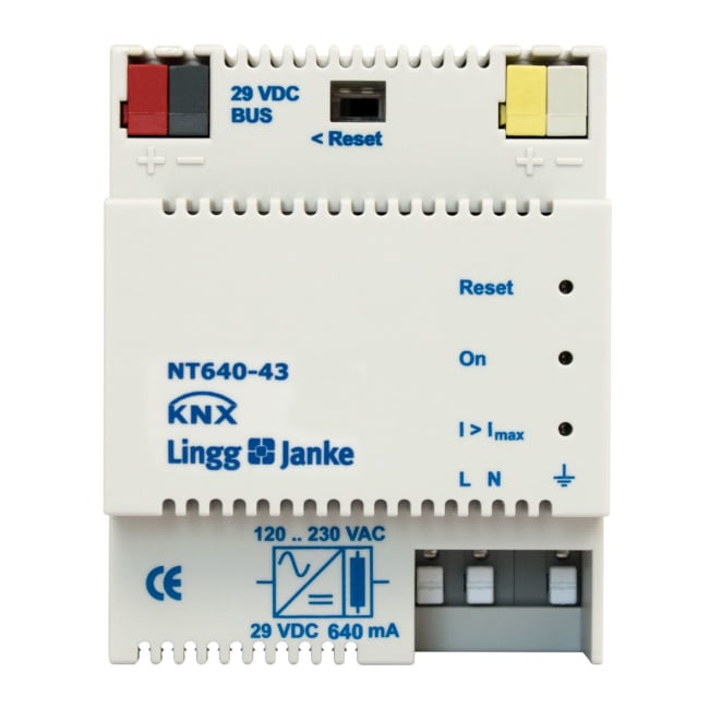 KNX Strømforsyning 640mA med drossel - NT640-43