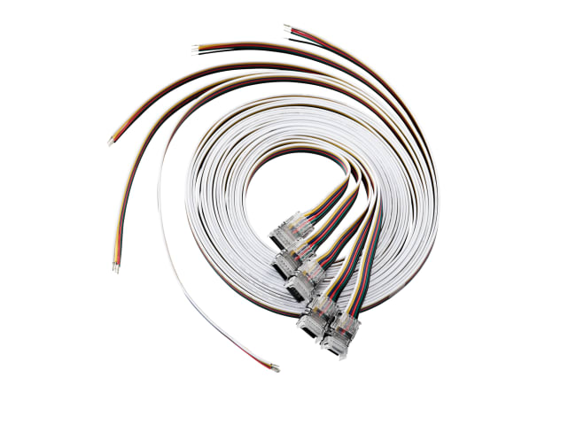 Control4 C4-LCH5-6WL, Vibrant Connector Heavy-Duty Six-Wire With Lead (5-Pack)