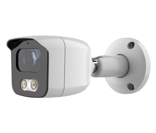 ClareVision CLR-V100-4B36W, 4MP IP Bullet Camera i hvit