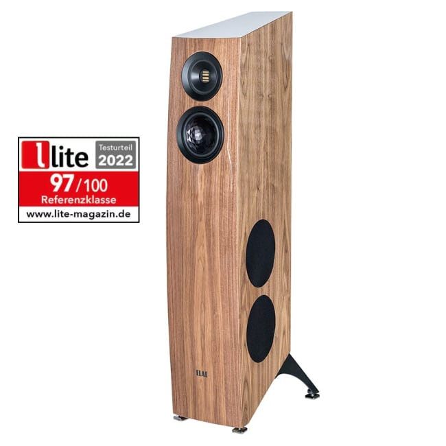 Elac CONCENTRO S 509, gulvstående høyttalere i valnøtt høyglans, par