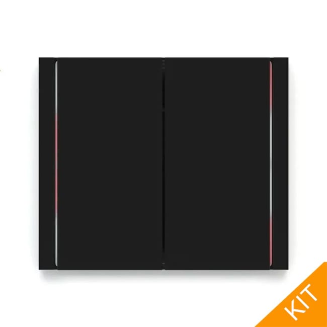 Ekinex ED2-RW, FFseries, sort, 2 x vertikal rockers, FLANK