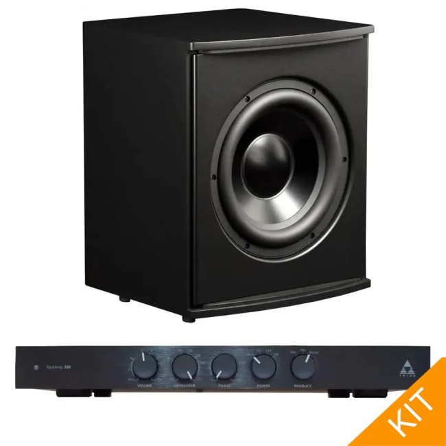 Triad InRoom Bronze Sub KIT, subwoofer med RackAmp 300