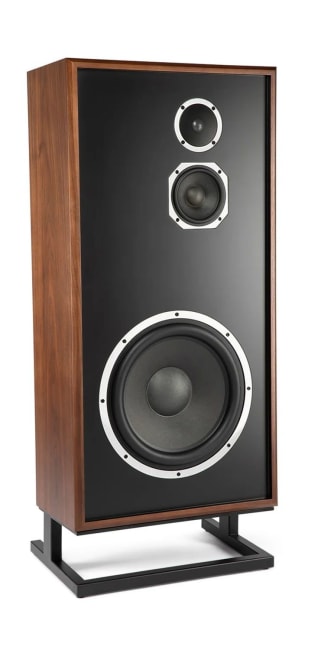 KLH Model Seven, gulvstående høyttaler i engelsk valnøtt - venstre, stk.
