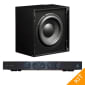 Triad InCeiling Bronze/10 Sub KIT, innbyggings subwoofer med RackAmp 300