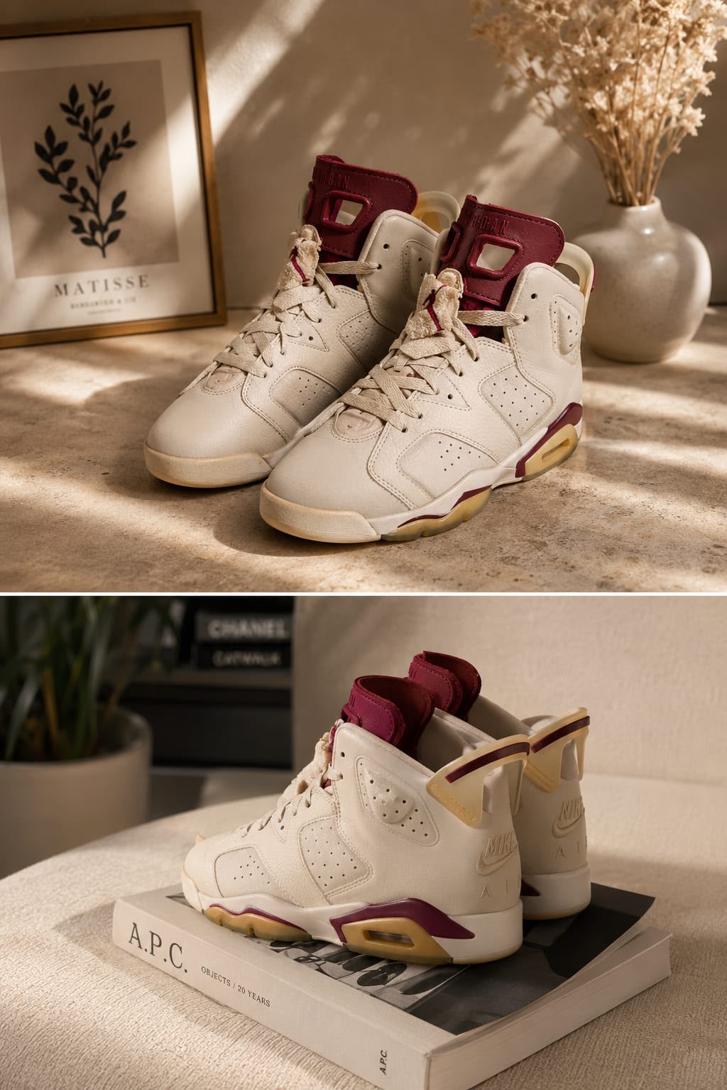 Nike Air Jordan 6 Retro "Maroon" sneakers