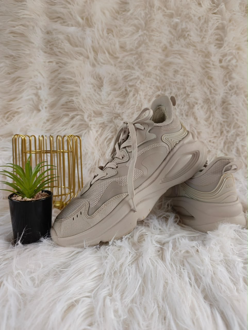Sand Beige Chunky Aesthetic