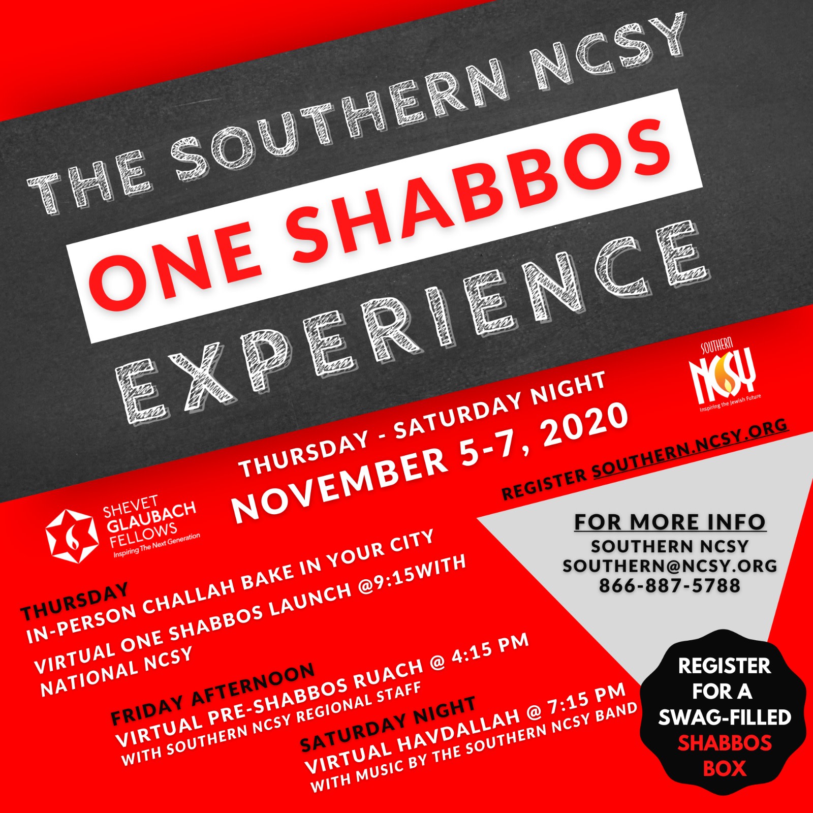 Southern NCSY One Shabbos Experience