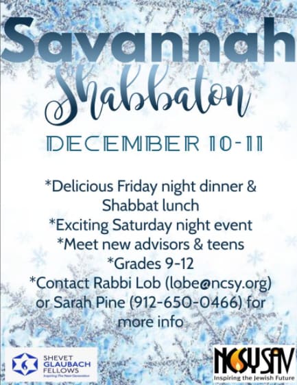 Savannah Shabbaton