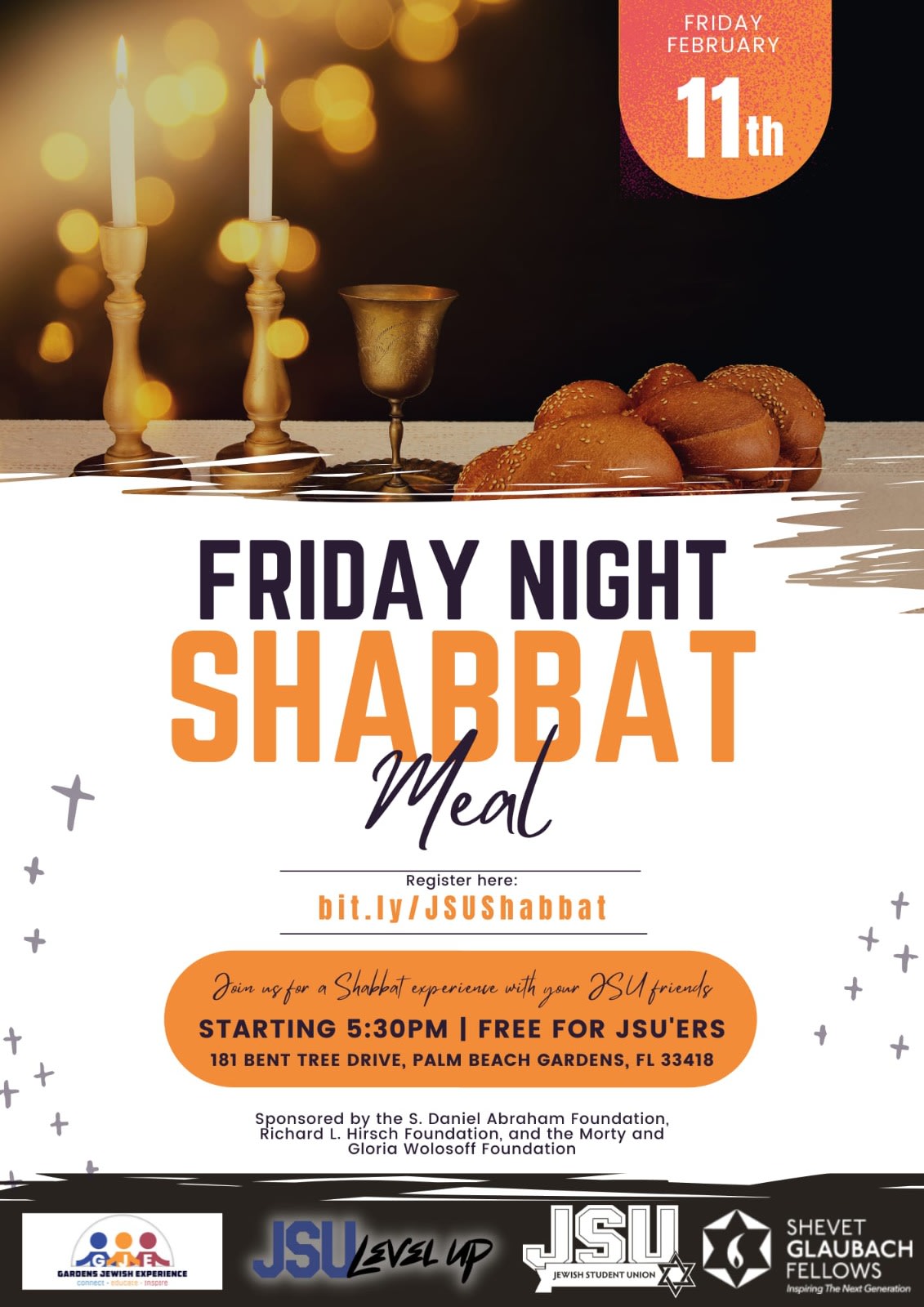 Friday Night Shabbat Meal
