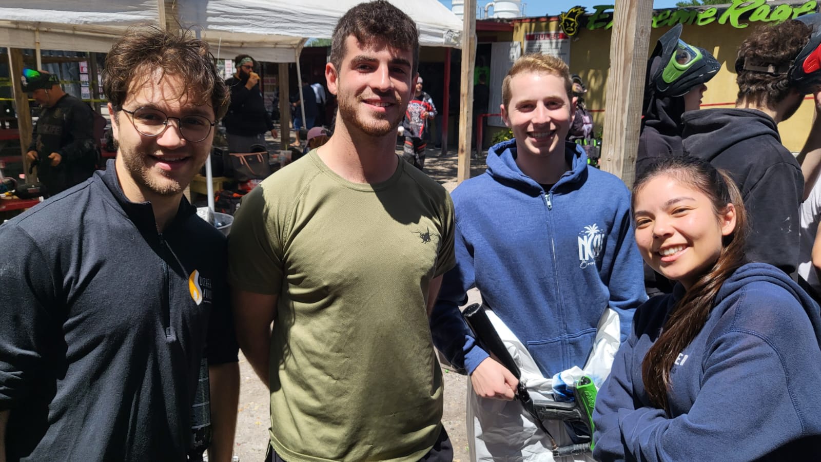 Glaubach Fellows with Dov Colman, NCSY Boca alumni IDF soldier guest speaker