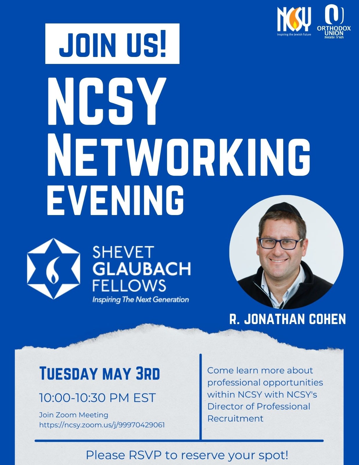 NCSY Networking Evening