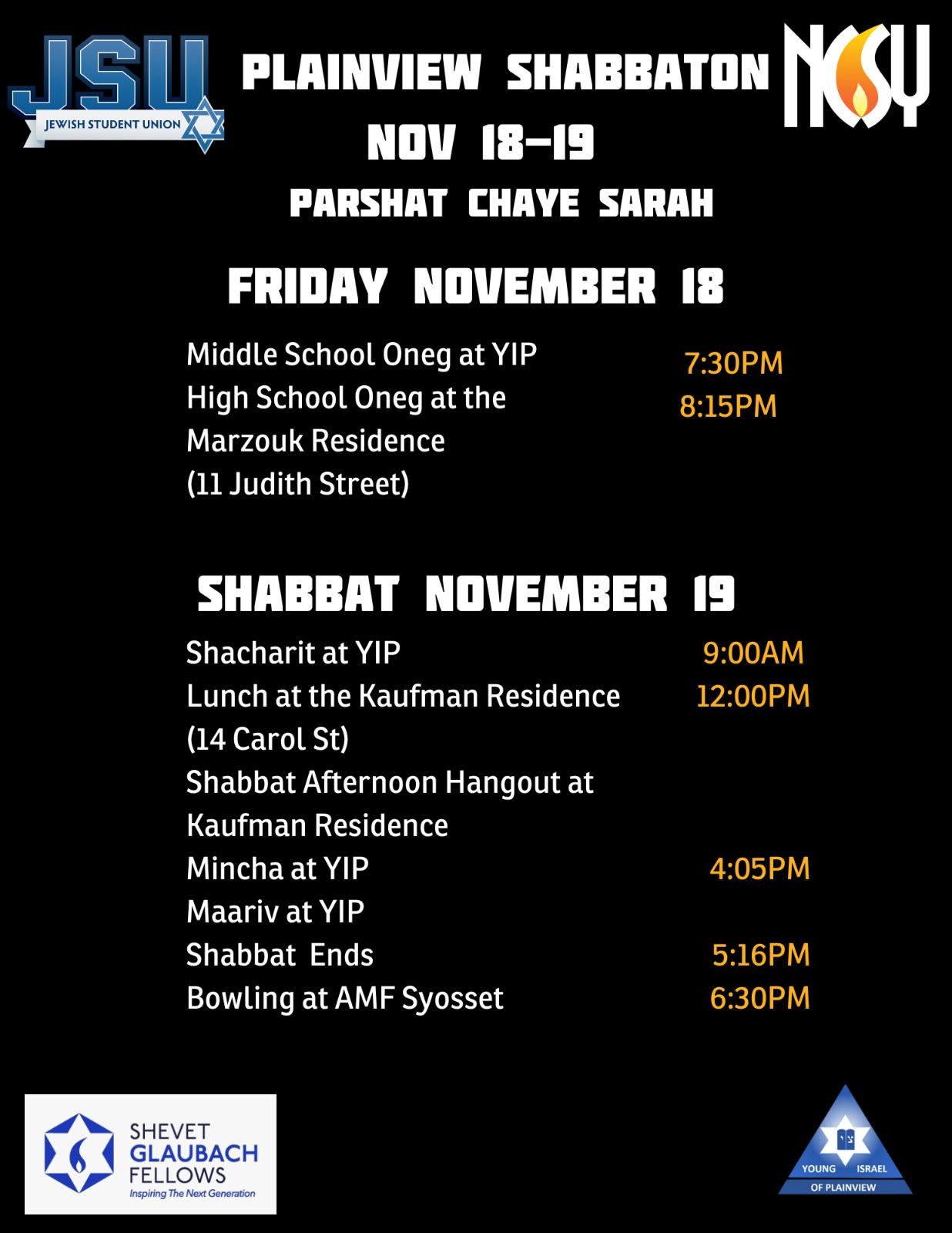 Plainview Shabbaton