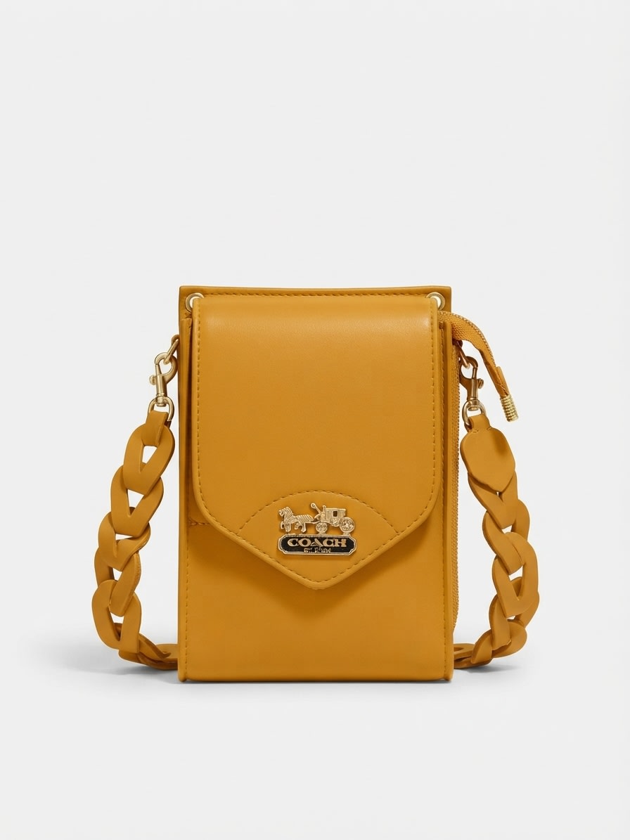 Coach Mustard Crossbody Bag