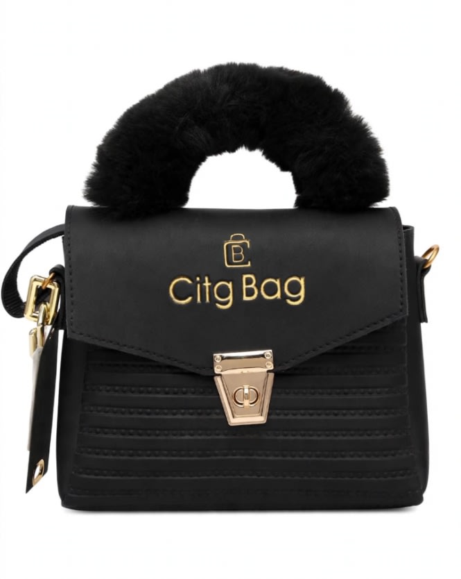 Elegant Black with Gold Accents