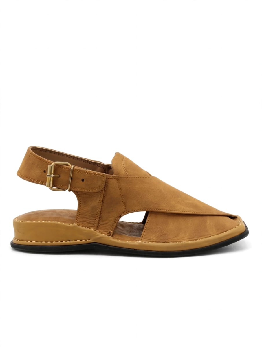 Camel Brown Peshawari Chappal