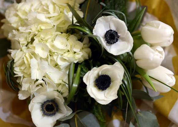 30. Which flower name comes from the Greek word for "windflower" and symbolizes anticipation?