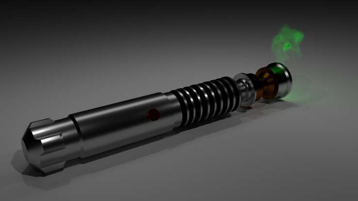 29. What weapon does Emperor Palpatine use to attack Luke?