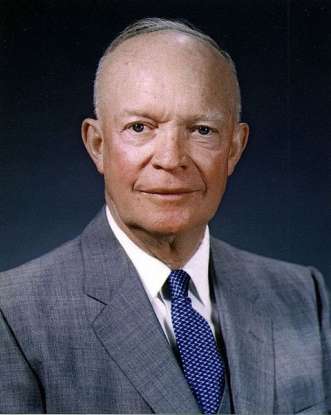34. Who was the 34th president of the United States?