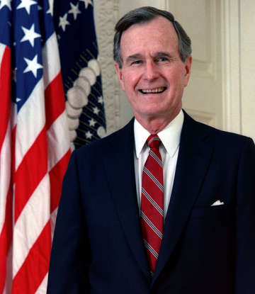 41. Who was the 41st president of the United States?