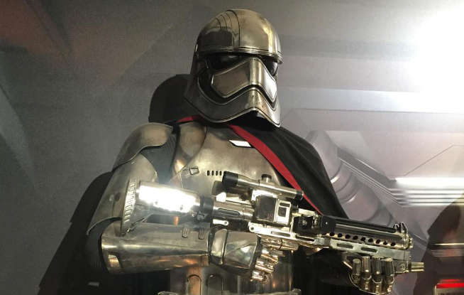 10. What does Captain Phasma call Finn in her last battle?