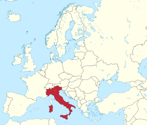 2. Which country is shown highlighted here?