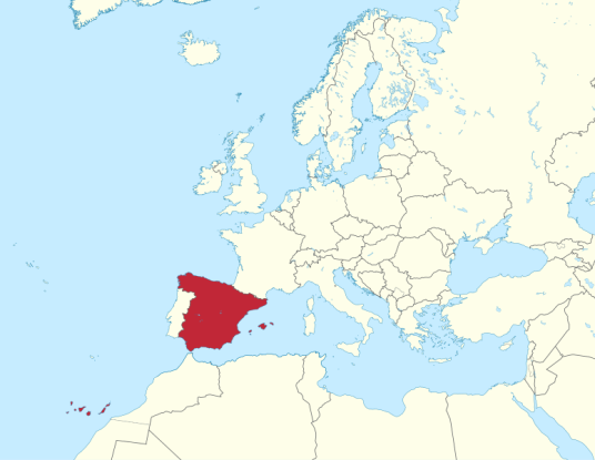 3. Which country is shown highlighted here?