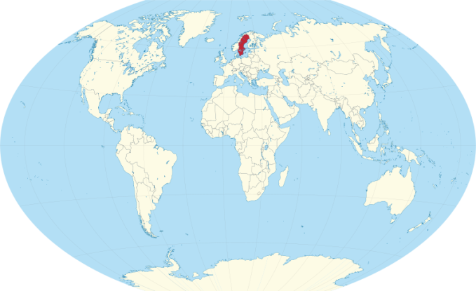 10. Which country is shown highlighted here?