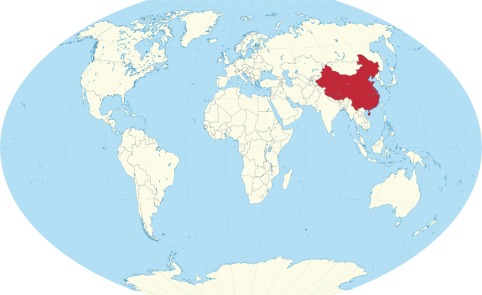 20. Which country is shown highlighted here?