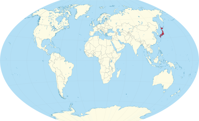 23. Which country is shown highlighted here?