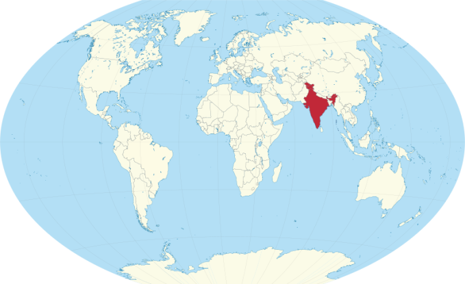 26. Which country is shown highlighted here?