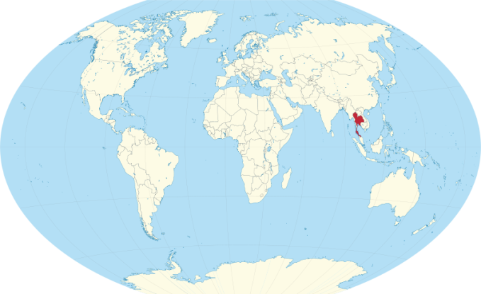 33. Which country is shown highlighted here?