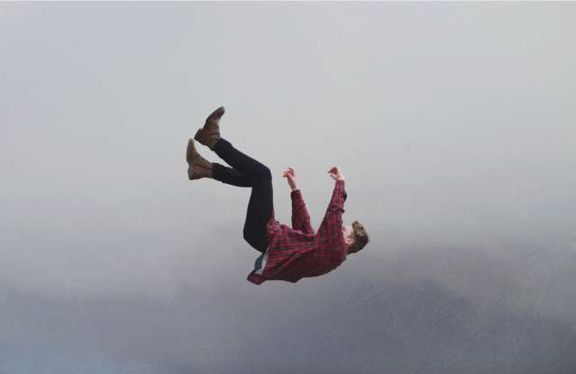 23. "Its not falling that hurts, it