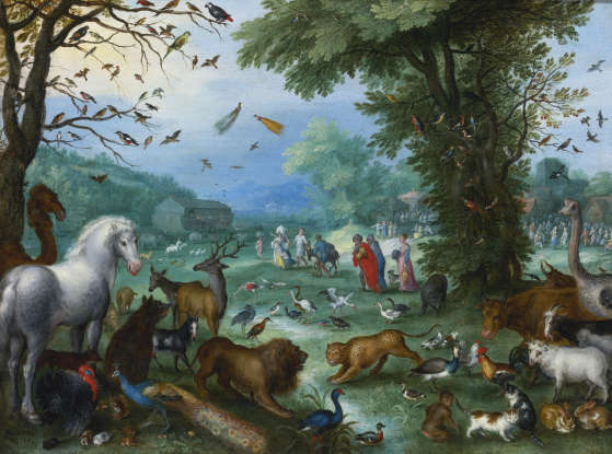 39. "Noah took two of each animal into the ark." True or false?