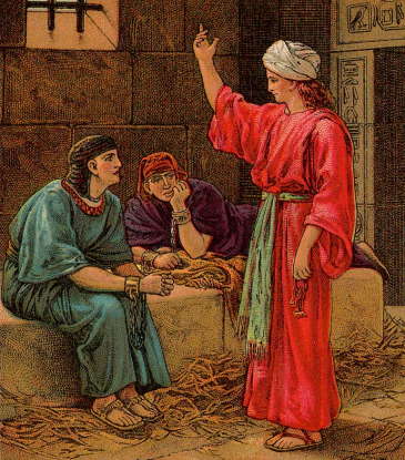 45. When Joseph is in Egypt, he is thrown into prison. For which crime is he incarcerated?
