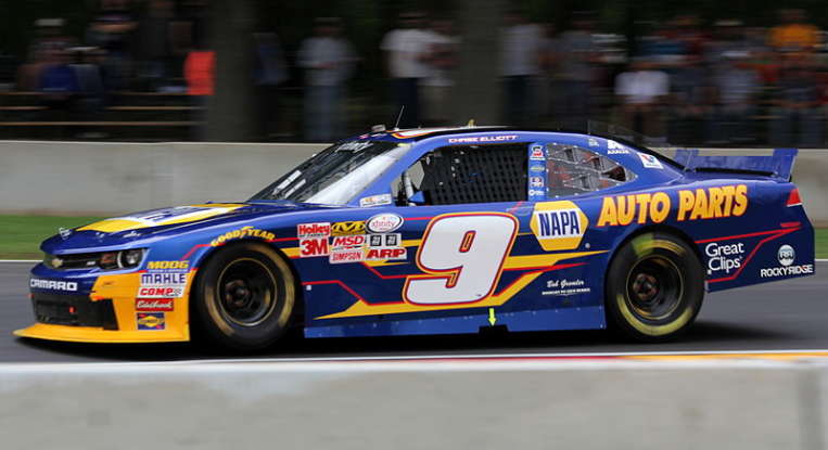14. Who drives this NASCAR?
