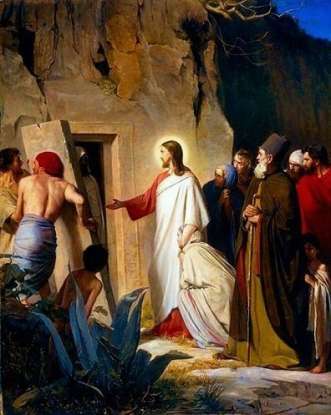 5. How long was Lazarus dead before Jesus brought him back to life?