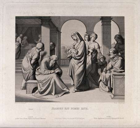 30. Several months before John the Baptist was born, his father was struck with what malady?