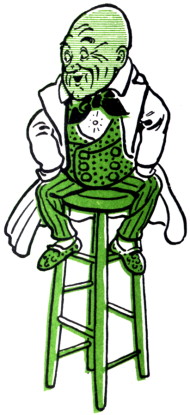 24. Where is the Wizard of Oz originally from (in the movie)?