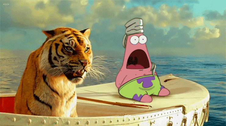 14. Surprised Patrick features a character from which of the following series?