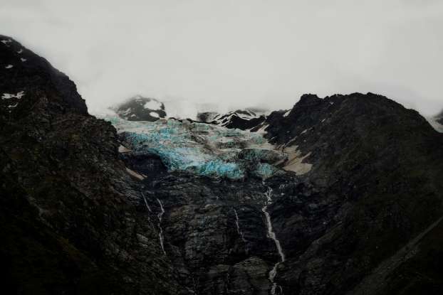 12. What do geologists call a mound of sediment deposited by a glacier?