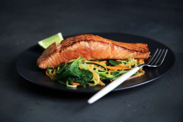 23. "Fish contains saturated fats." Is this statement true or false?
