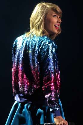 29. Complete the lyrics to "Forever & Always": "Once upon a time, I believe it was a Tuesday when I caught your eye / And we" what?